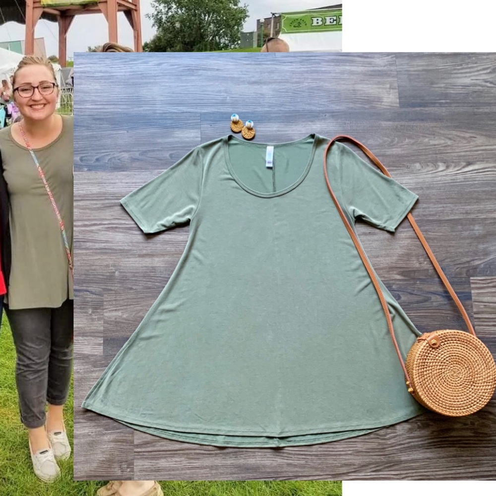 CLOSET SALE Lularoe Classic Tee with side slits